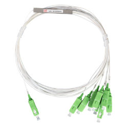 Разветвитель 1*8 PLC (корпус мини 9*SC/APC 0.9 мм 1,0м)