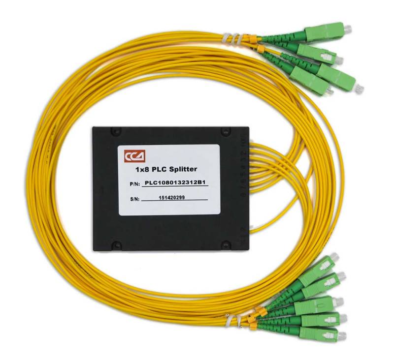 Разветвитель 1*8 PLC - SM/2.0 - 1.0м SC/APC Разветвитель 1*8 PLC - SM/2.0 - 1.0м SC/APC